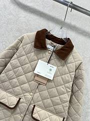 Okify MiuMiu Beige Cotton Padded Jacket - 6