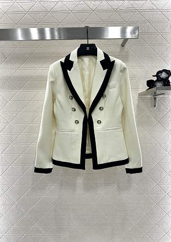 Okify Balmain Cream White Vest 