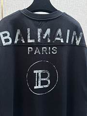 Okify Balmain Black Sweater  - 2