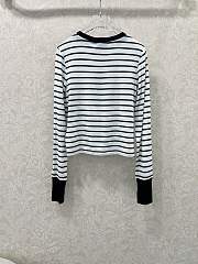 Okify Prada Slim Fit Striped Base Shirt - 3