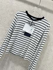 Okify Prada Slim Fit Striped Base Shirt - 2