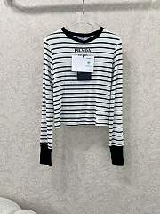 Okify Prada Slim Fit Striped Base Shirt - 1