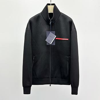 Okify Prada Linea Rossa Black Track Jacket