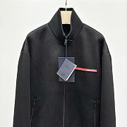 Okify Prada Linea Rossa Black Track Jacket - 3