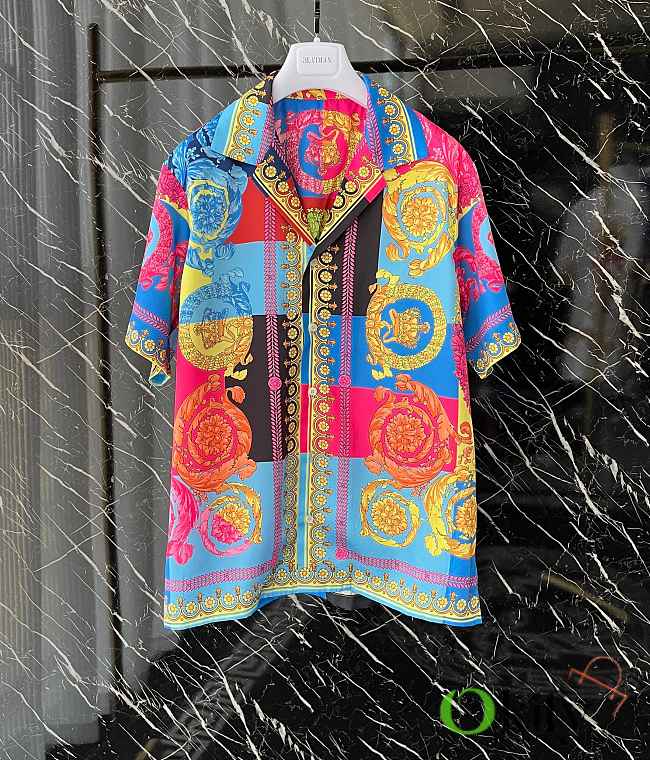 Okify Versace Multicolor Shirt - 1