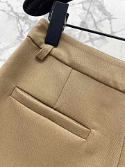 Okify Valentino Light Brown A-line Shorts - 2