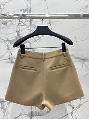 Okify Valentino Light Brown A-line Shorts - 6