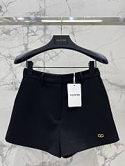Okify Valentino Black A-line Shorts - 5