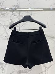 Okify Valentino Black A-line Shorts - 2