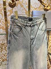 Okify Balenciaga Light Blue Jeans 25105 - 5