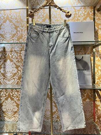 Okify Balenciaga Light Blue Jeans 25105