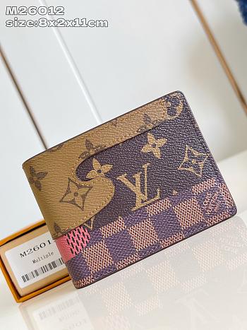 Okify Louis Vuitton Slender Small Wallet M26012 8x2x11cm 