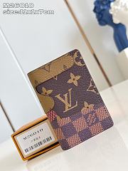 Okify Louis Vuitton Pocket Organizer Small Wallet M26010 11x1x7cm - 1