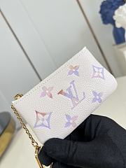 Okify Louis Vuitton Key Pouch Wallet In Beige Dream M25597 12x7x1.5cm - 5