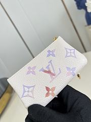 Okify Louis Vuitton Key Pouch Wallet In Beige Dream M25597 12x7x1.5cm - 4
