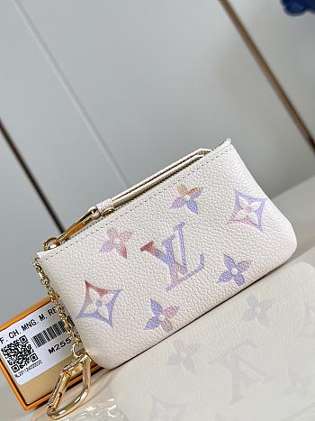 Okify Louis Vuitton Key Pouch Wallet In Beige Dream M25597 12x7x1.5cm