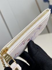 Okify Louis Vuitton Key Pouch Wallet In Beige Dream M25597 12x7x1.5cm - 3