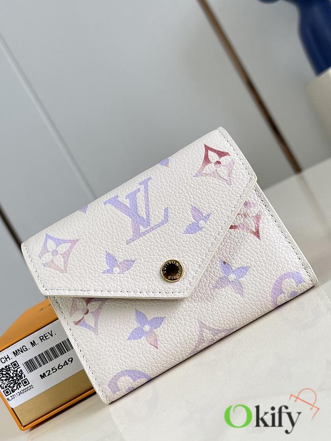 Okify Louis Vuitton Victorine Small Wallet In Beige Dream M25649 12x9.5x2.5cm - 1