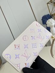 Okify Louis Vuitton Zippy Long Wallet In Beige Dream M25594 19.5x10.5x2.5cm - 6