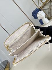 Okify Louis Vuitton Zippy Long Wallet In Beige Dream M25594 19.5x10.5x2.5cm - 2