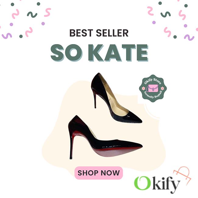 Okify Christian Louboutin So Kate High Heels In Black 8534 - 1