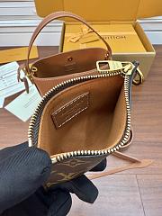 Okify Louis Vuitton Low Key All In BB In Cognac Brown M14416 16x18x12cm  - 2