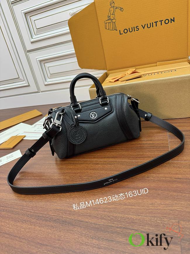 Okify Louis Vuitton Nano Biker Bag In Black M14623 23x10x10cm  - 1
