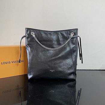 Okify Louis Vuitton Off Duty Vibe MM Bag In Black M25545 24x33x11.5cm