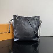 Okify Louis Vuitton Off Duty Vibe MM Bag In Black M25545 24x33x11.5cm - 2