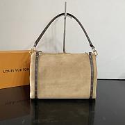 Okify Louis Vuitton Express MM Bag In Beige Hazelnut M26358 36x24x18.5cm - 4