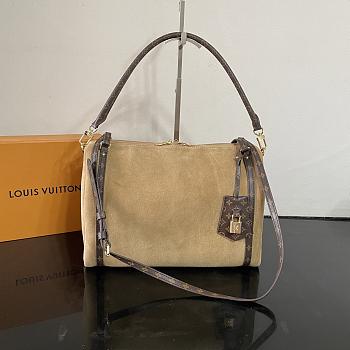 Okify Louis Vuitton Express MM Bag In Beige Hazelnut M26358 36x24x18.5cm