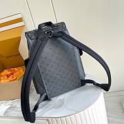 Okify Louis Vuitton Christopher MM Backpack In Monogram Eclipse M45419 41x48x13cm - 6