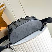 Okify Louis Vuitton Christopher MM Backpack In Monogram Eclipse M45419 41x48x13cm - 3
