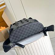 Okify Louis Vuitton Christopher MM Backpack In Damier M45419 41x48x13cm - 5