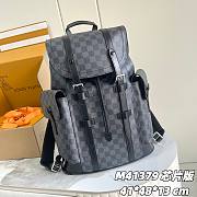 Okify Louis Vuitton Christopher MM Backpack In Damier M45419 41x48x13cm - 1