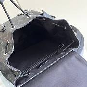 Okify Louis Vuitton Christopher MM Backpack In Black Monogram 41x48x13cm - 3