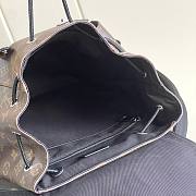 Okify Louis Vuitton Christopher MM Backpack In Brown Monogram 41x48x13cm - 4