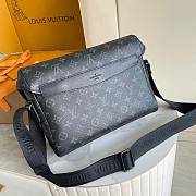 Okify Louis Vuitton Messenger Voyager PM Bag In Monogram Eclipse M12517 33x22.5x11cm - 3