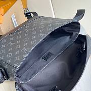 Okify Louis Vuitton Messenger Voyager PM Bag In Monogram Eclipse M12517 33x22.5x11cm - 2