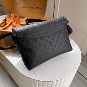 Okify Louis Vuitton Messenger Voyager PM Bag In Monogram Shadow M25121 33x22.5x11cm - 5