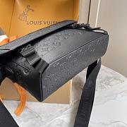 Okify Louis Vuitton Messenger Voyager PM Bag In Monogram Shadow M25121 33x22.5x11cm - 3