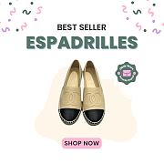 Okify CC Espadrilles Shoes In Beige 8738 - 1