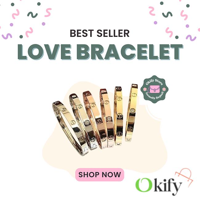 Okify Cartier Love Bracelet 6.1mm - 1
