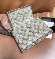 Okify Gucci Ophidia Mini Bag In Brown 18.5x12x5cm - 6