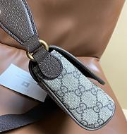 Okify Gucci Ophidia Mini Bag In Brown 18.5x12x5cm - 5