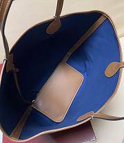 Okify Gucci Totissima Large Tote Dark Denim Bag 30.5x28x27cm - 5