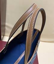 Okify Gucci Totissima Small Tote Dark Denim Bag 22x19x18cm - 5