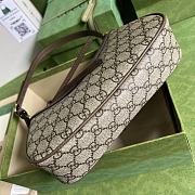 Okify Gucci Ophidia Small Handbag In Brown 25x15x6.5cm - 4