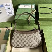 Okify Gucci Ophidia Small Handbag In Brown 25x15x6.5cm - 3