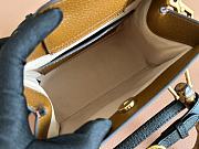 Okify Gucci Diana Mini Tote Bag In Brown With Black Handle Shaper 20x16x10cm - 2